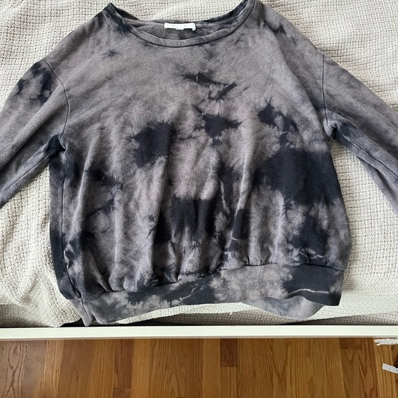 Dark Tie-Dye Crewneck Sweatshirt from Eri + Ali - Picture 2 of 3